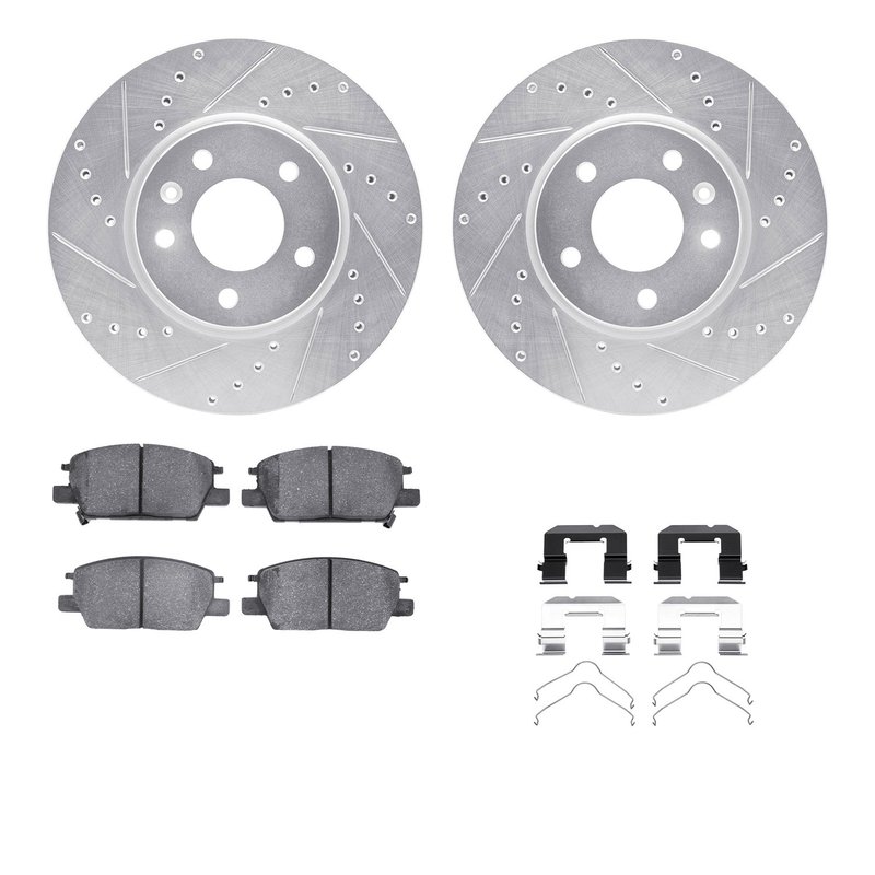 Dynamite Friction 7512-45033 Disc Brake Kit - Front