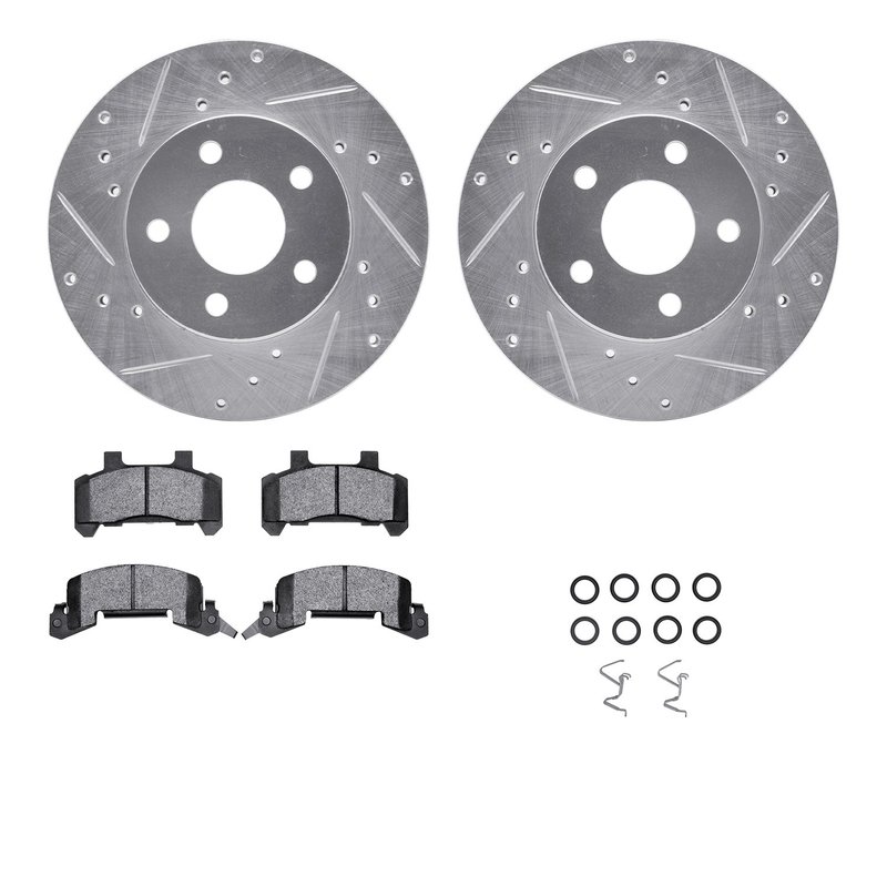 Dynamite Friction 7512-45050 Disc Brake Kit - Front
