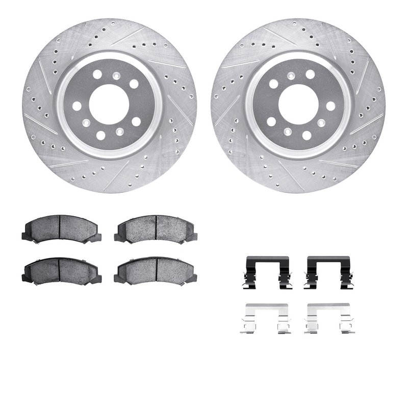 Dynamite Friction 7512-46013 Disc Brake Kit - Front