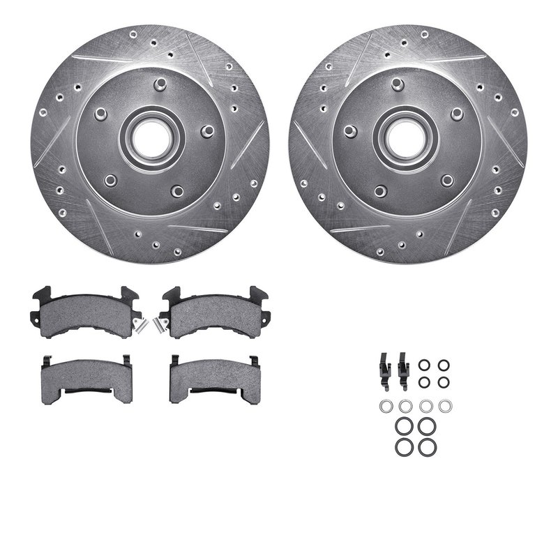 Dynamite Friction 7512-47013 Disc Brake Kit - Front