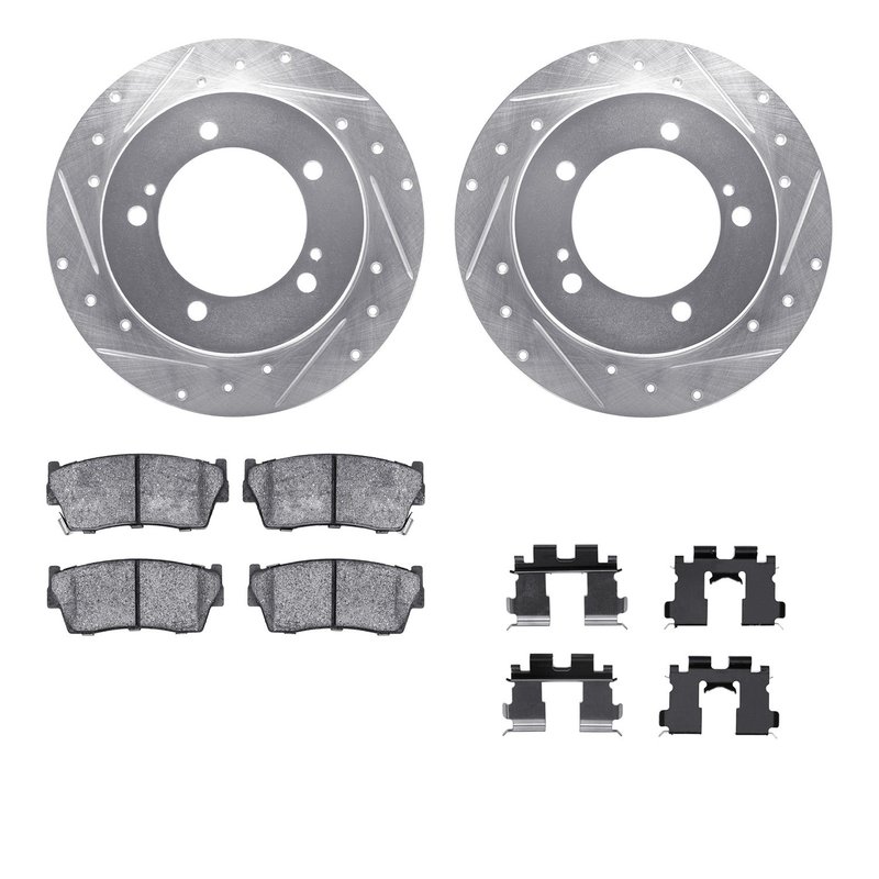 Dynamite Friction 7512-47035 Disc Brake Kit - Front