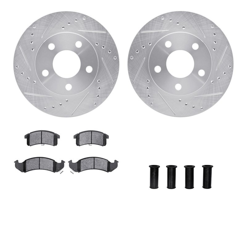 Dynamite Friction 7512-47103 Disc Brake Kit - Front
