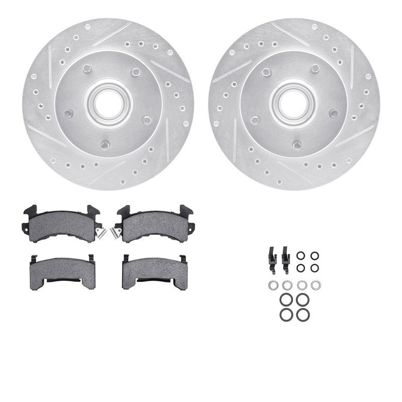 Dynamite Friction 7512-48004 Disc Brake Kit - Front