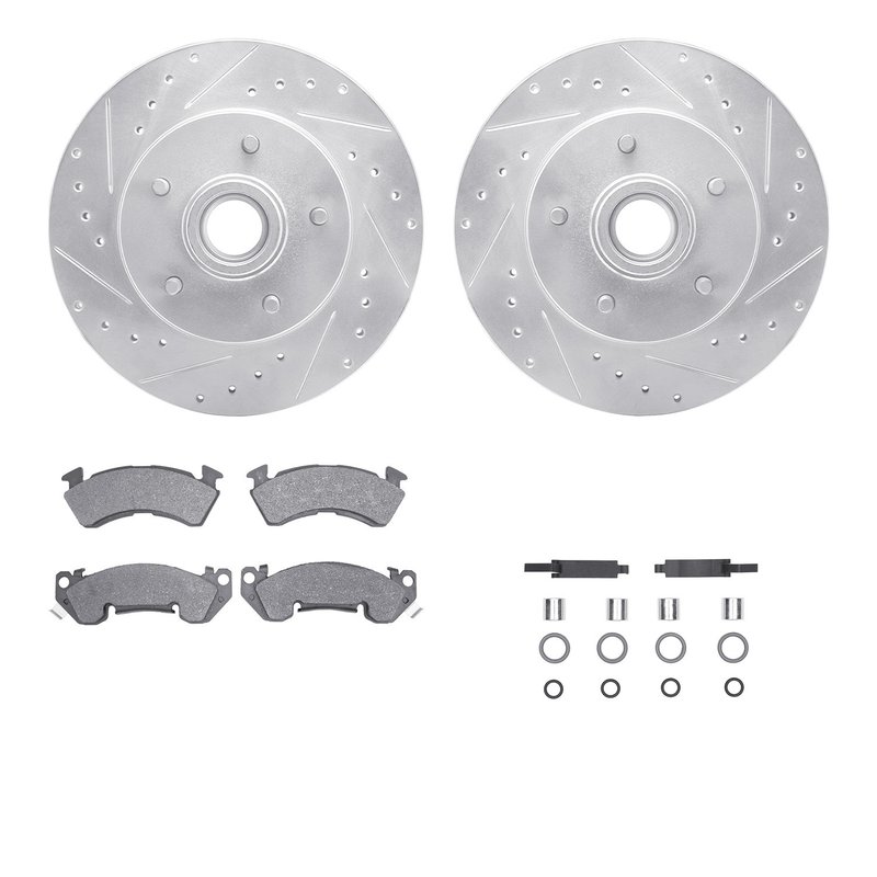 Dynamite Friction 7512-51001 Disc Brake Kit - Front
