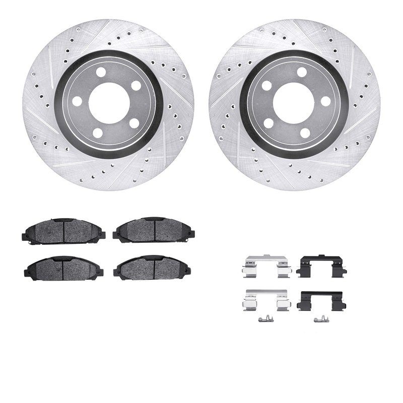 Dynamite Friction 7512-54083 Disc Brake Kit - Front