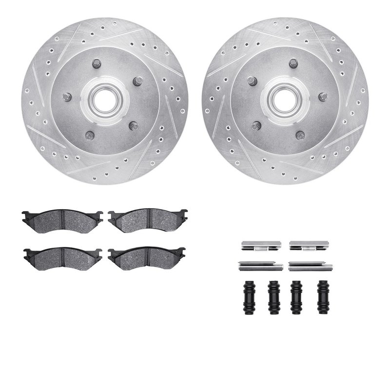 Dynamic Friction 7512-54119 Disc Brake Kit - Front