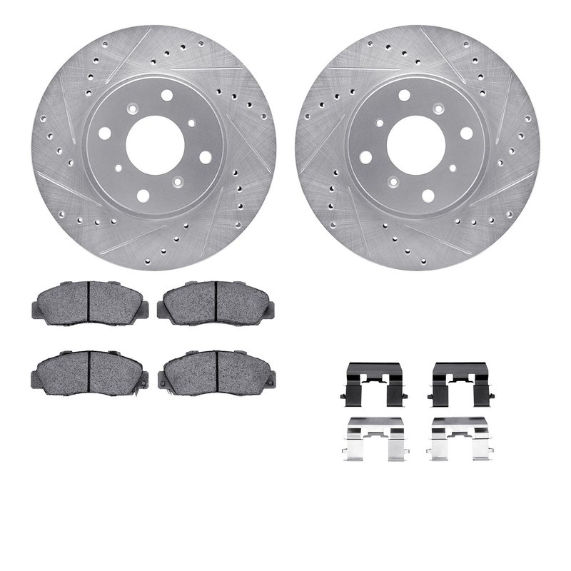 Dynamite Friction 7512-59025 Disc Brake Kit - Front