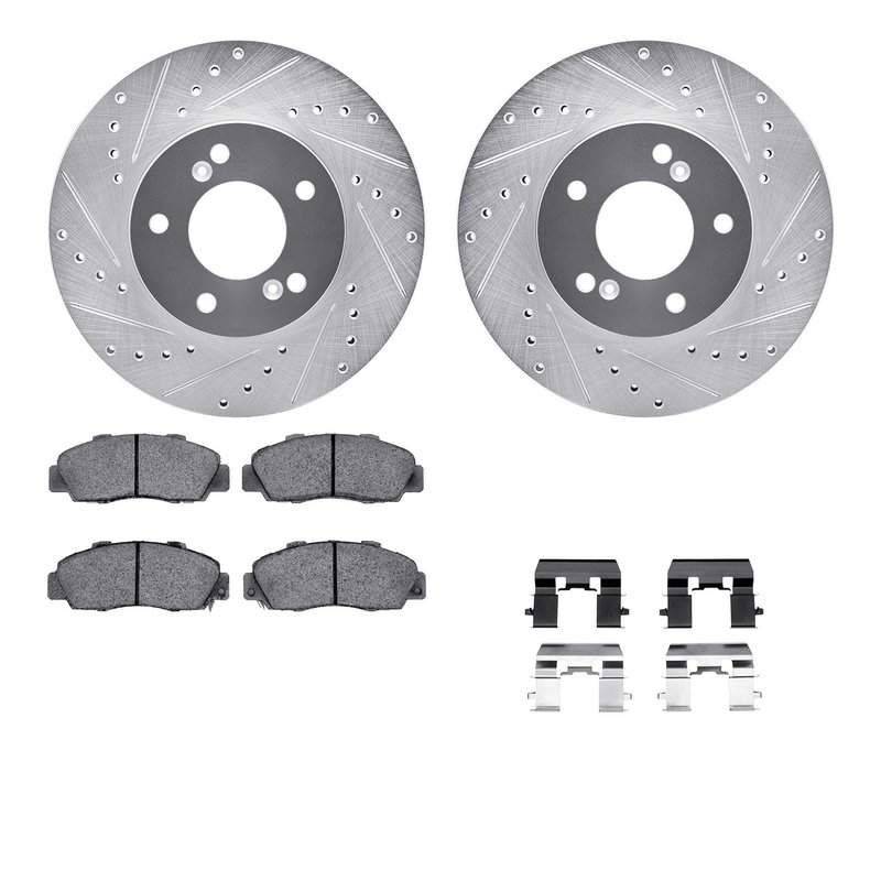 Dynamite Friction 7512-59037 Disc Brake Kit - Front