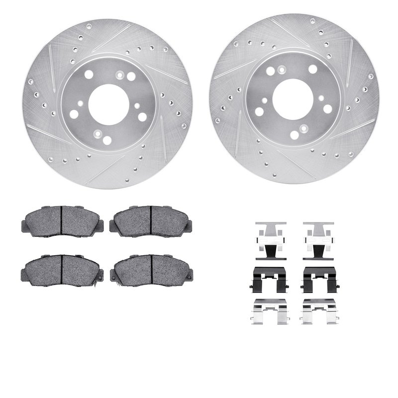 Dynamite Friction 7512-59060 Disc Brake Kit - Front