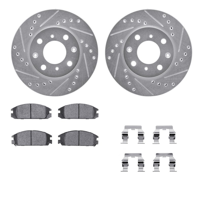 Dynamic Friction 7512-59149 Disc Brake Kit - Front