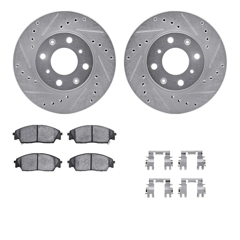 Dynamite Friction 7512-59159 Disc Brake Kit - Front