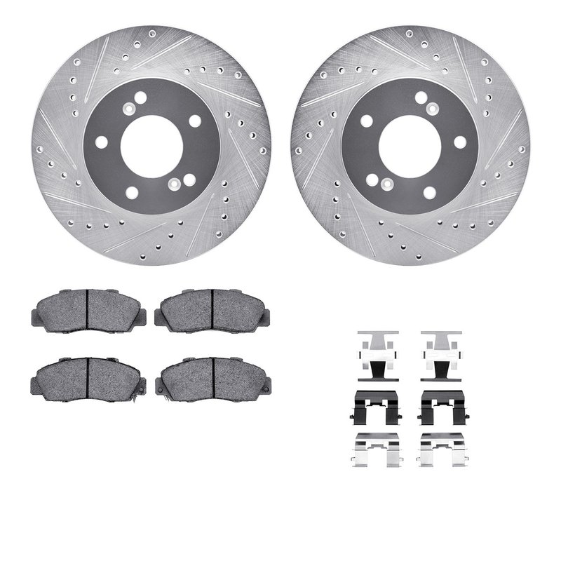 Dynamite Friction 7512-59313 Disc Brake Kit - Front