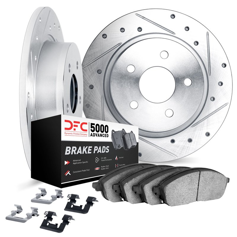 Dynamite Friction 7512-63007 Disc Brake Kit - Front