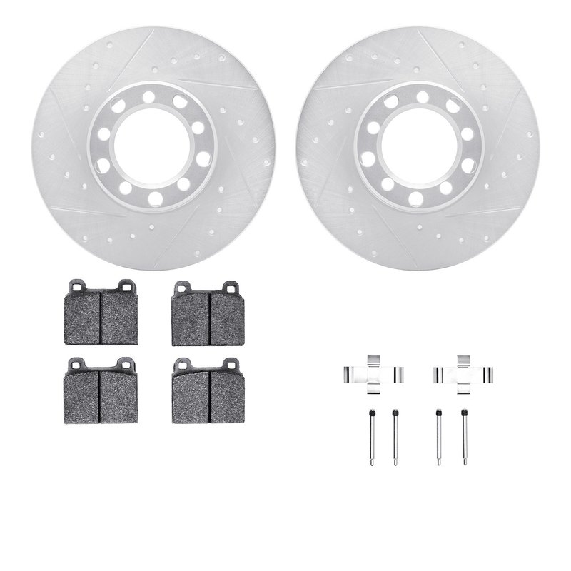 Dynamite Friction 7512-63014 Disc Brake Kit - Front