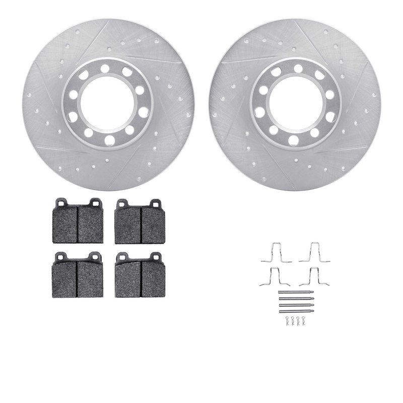 Dynamite Friction 7512-63015 Disc Brake Kit - Front