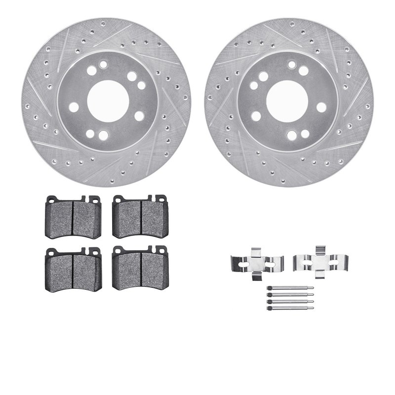 Dynamite Friction 7512-63195 Disc Brake Kit - Front