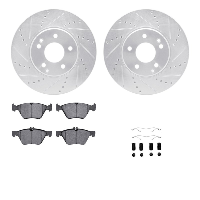 Dynamite Friction 7512-63301 Disc Brake Kit - Front
