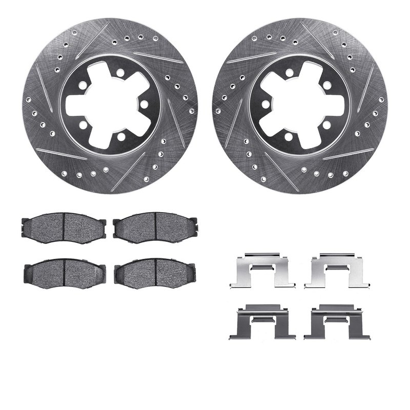 Dynamic Friction 7512-67016 Disc Brake Kit - Front