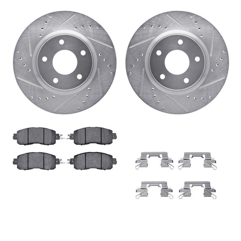 Dynamite Friction 7512-67073 Disc Brake Kit - Front
