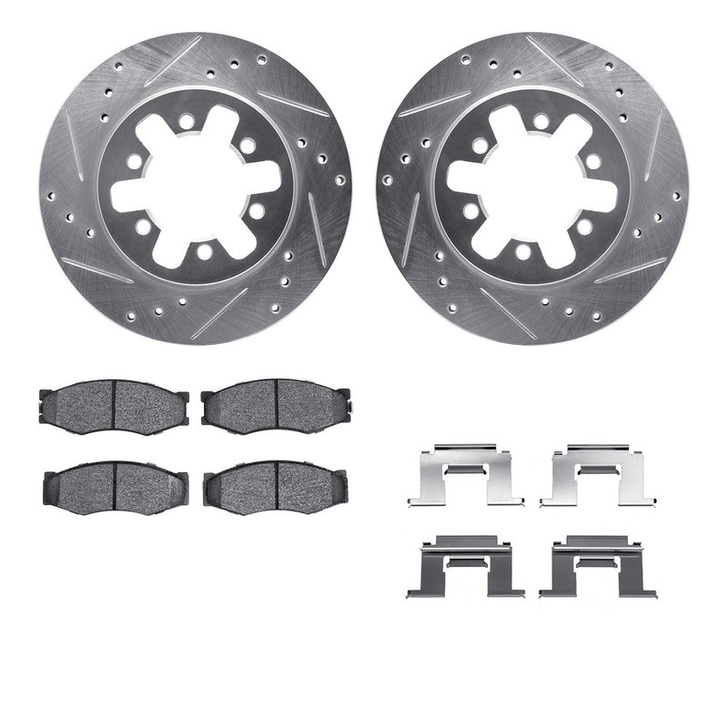 Dynamite Friction 7512-67284 Disc Brake Kit - Front