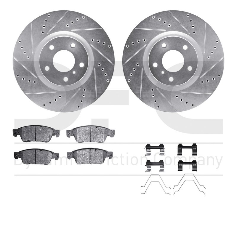 Dynamite Friction 7512-68059 Disc Brake Kit - Front