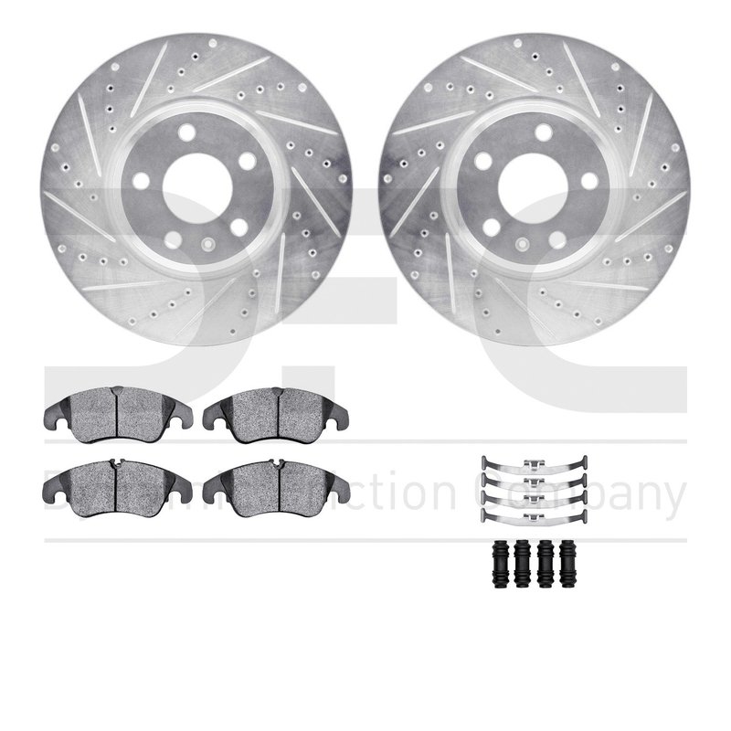 Dynamite Friction 7512-73065 Disc Brake Kit - Front