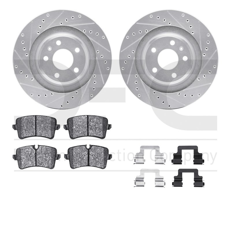 Dynamite Friction 7512-73091 Disc Brake Kit - Rear