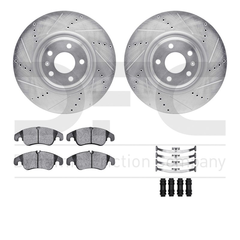 Dynamite Friction 7512-73407 Disc Brake Kit - Front