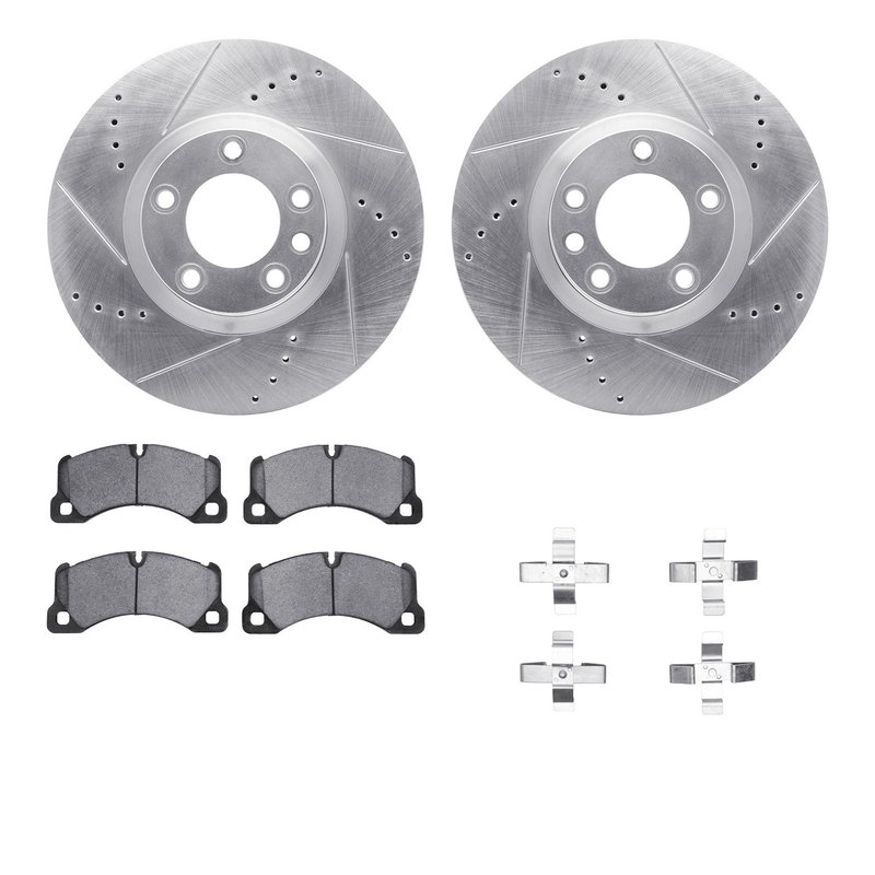 Dynamite Friction 7512-74118 Disc Brake Kit - Front