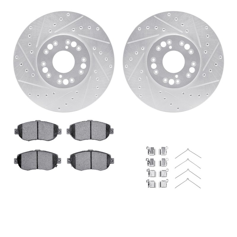 Dynamite Friction 7512-75007 Disc Brake Kit - Front