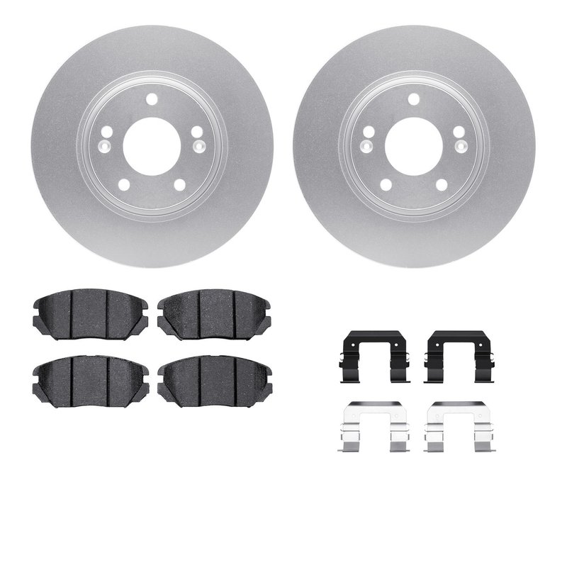 Dynamite Friction 7512-76091 Disc Brake Kit - Front