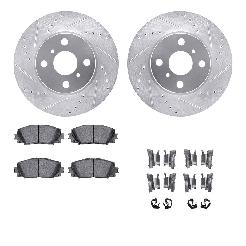 Dynamite Friction 7512-76127 Disc Brake Kit - Front