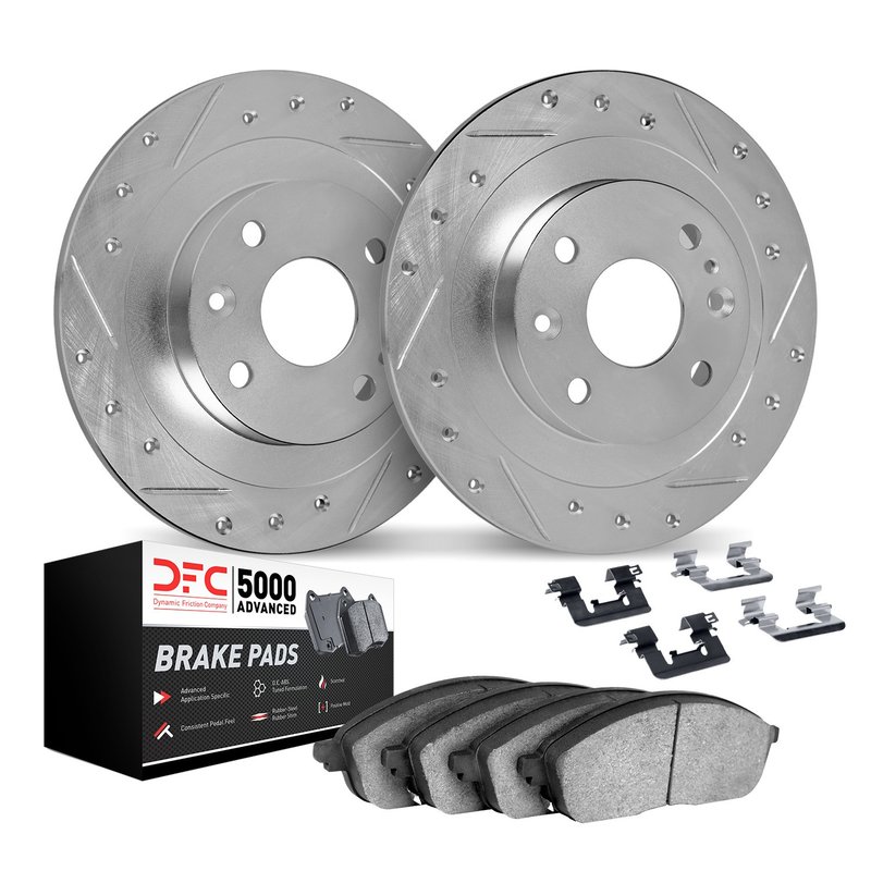 Dynamite Friction 7512-76136 Disc Brake Kit - Front