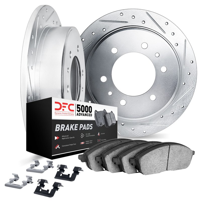 Dynamite Friction 7512-99720 Disc Brake Kit - Rear
