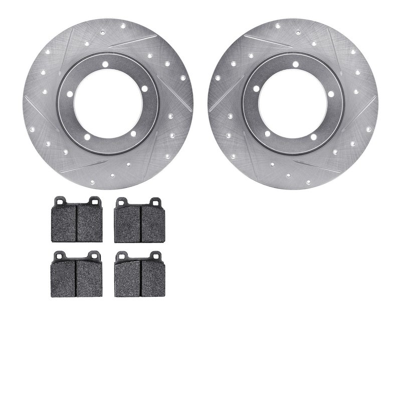 Dynamite Friction 7602-02001 Disc Brake Kit - Front