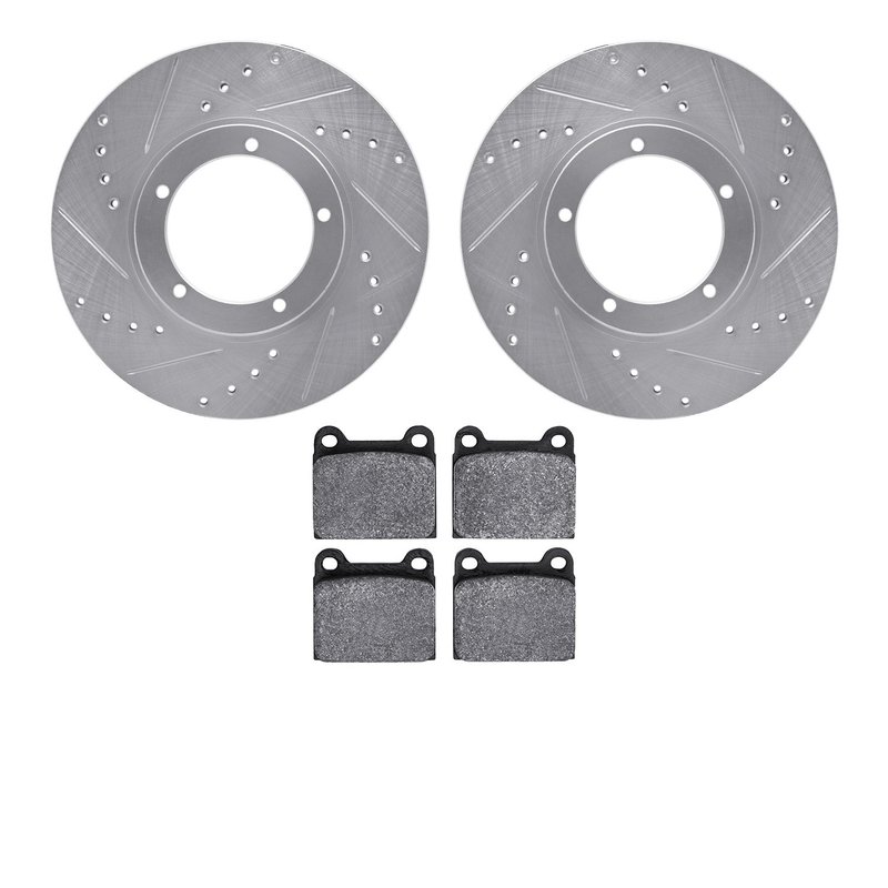 Dynamite Friction 7602-02002 Disc Brake Kit - Front