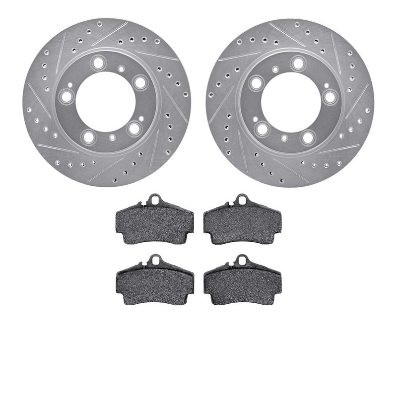 Dynamic Friction 7602-02014 Disc Brake Kit - Rear