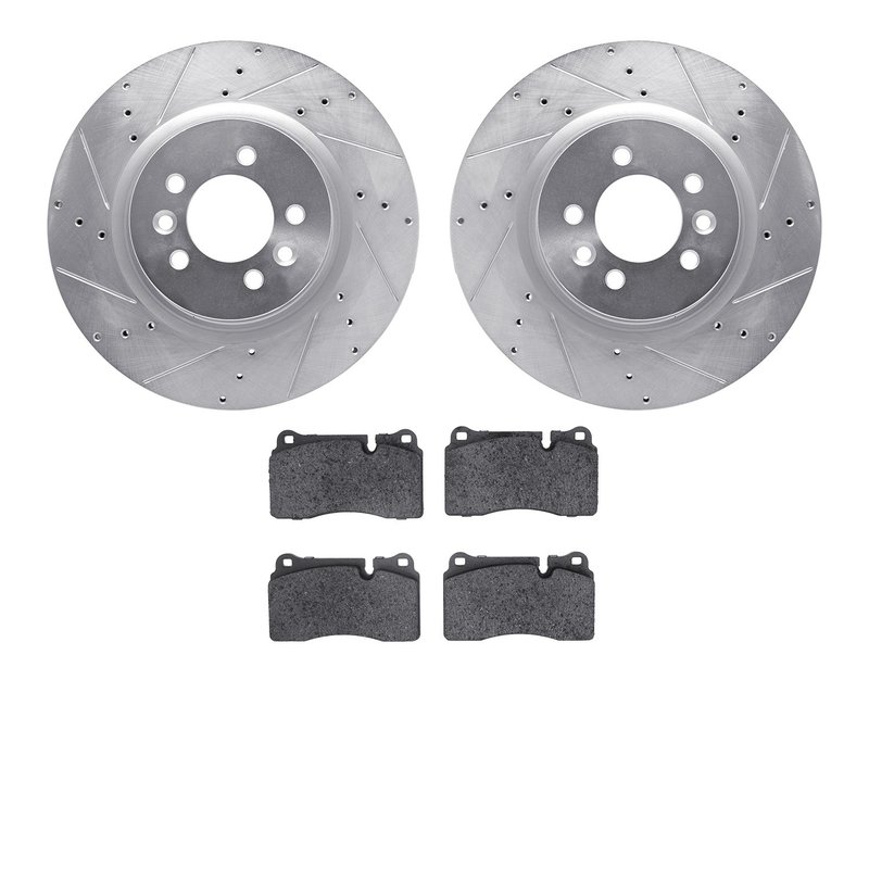 Dynamite Friction 7602-11007 Disc Brake Kit - Front