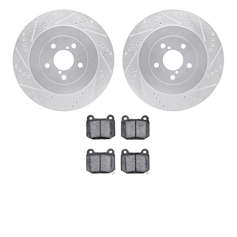 Dynamic Friction 7602-13003 Disc Brake Kit - Rear