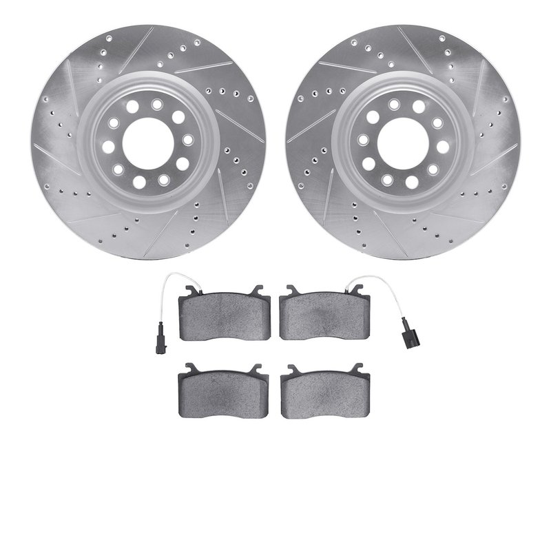 Dynamite Friction 7602-16007 Disc Brake Kit - Front
