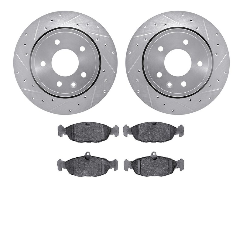 Dynamic Friction 7602-20005 Disc Brake Kit - Rear