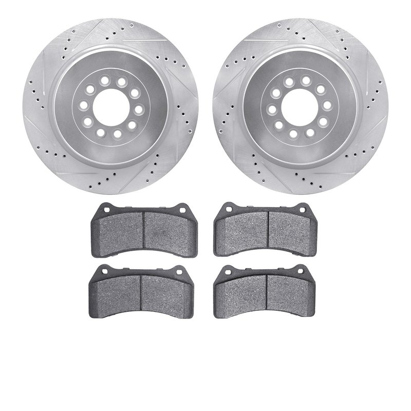 Dynamite Friction 7602-20012 Disc Brake Kit - Front