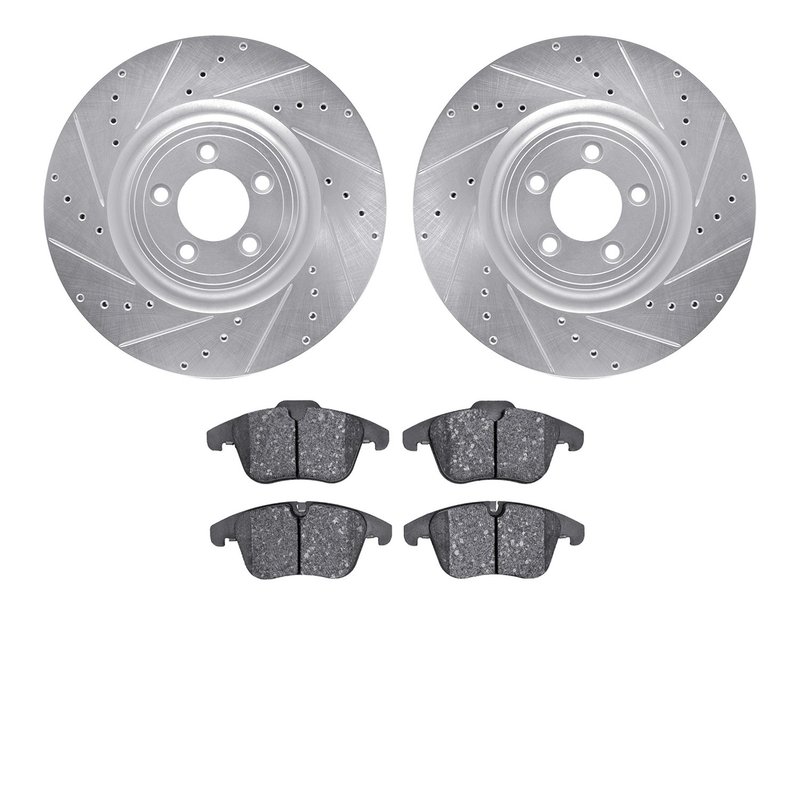 Dynamic Friction 7602-20018 Disc Brake Kit - Front
