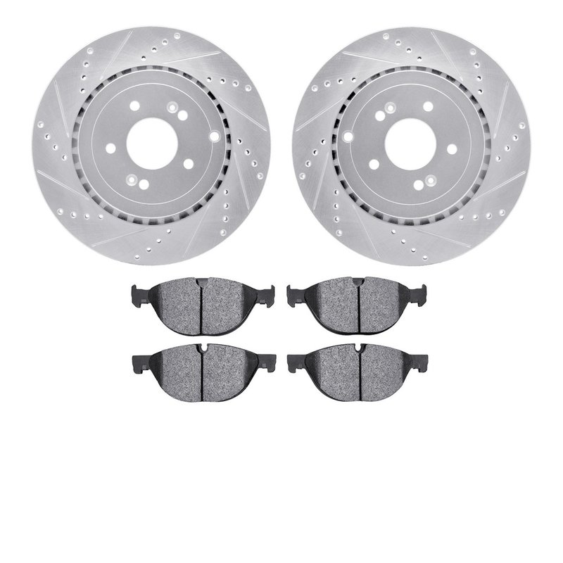 Dynamite Friction 7602-20021 Disc Brake Kit - Front