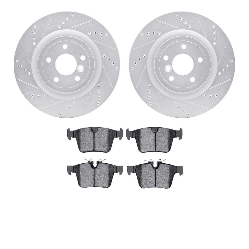 Dynamite Friction 7602-20031 Disc Brake Kit - Rear