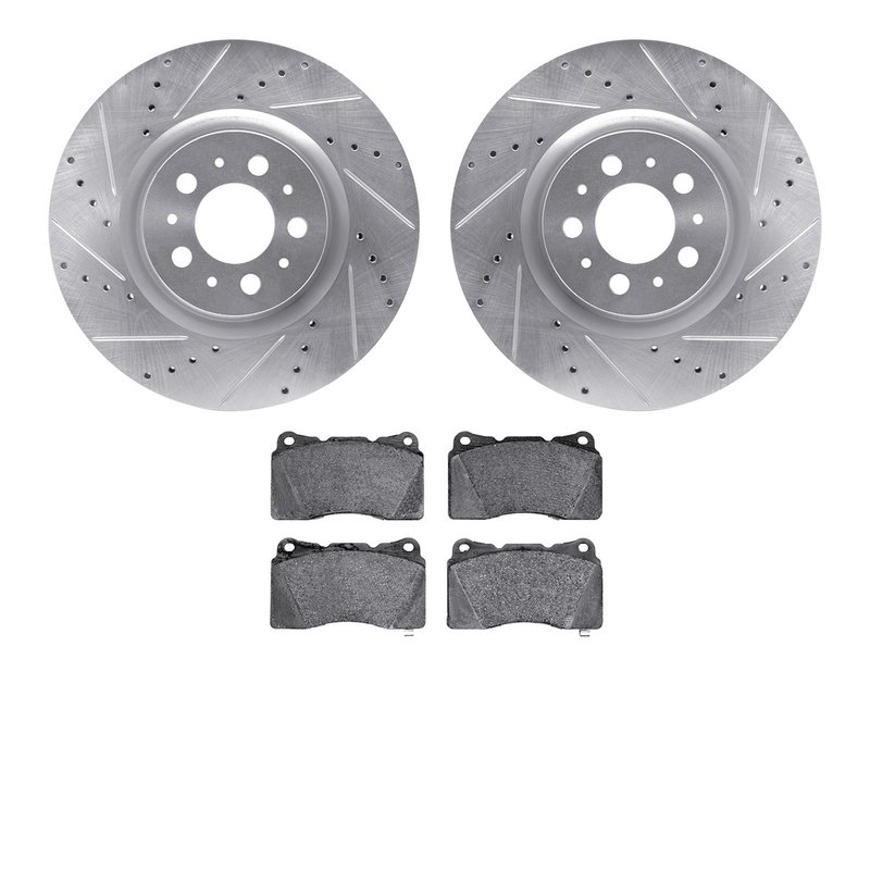 Dynamite Friction 7602-27031 Disc Brake Kit - Front