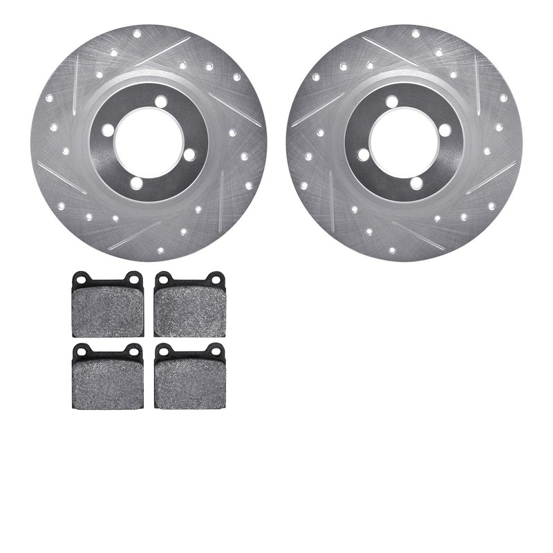 Dynamite Friction 7602-31000 Disc Brake Kit - Front