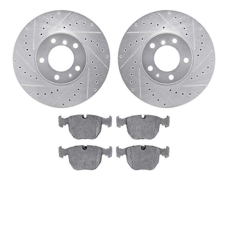 Dynamite Friction 7602-31028 Disc Brake Kit - Front