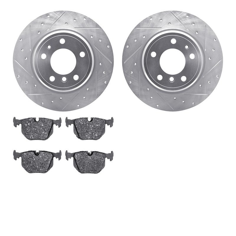 Dynamite Friction 7602-31029 Disc Brake Kit - Rear