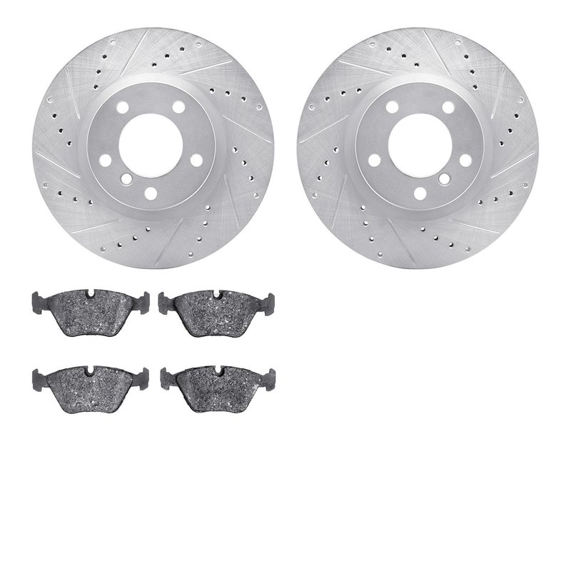 Dynamic Friction 7602-31033 Disc Brake Kit - Front